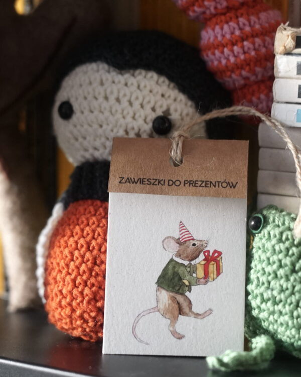 ZESTAW ZAWIESZEK DO PREZENTÓW 3 szt. Hi Little - obrazek 2
