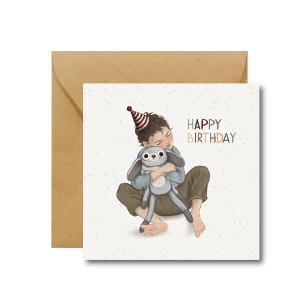 KARTKA NA URODZINY DLA CHŁOPCA - HAPPY BIRTHDAY BOY Hi Little