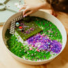 Tacka sensoryczna Play Tray Sage 2w1 pojemnik KOLORY Jellystone - obrazek 3