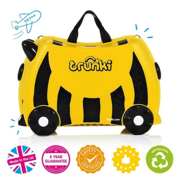 Jeżdżąca walizeczka Trunki - Tygrysek Tipu TRUNKI - obrazek 6