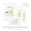 Waciki kosmetyczne w płatkach, 100% bawełna organiczna, 100 szt. Simply Gentle - obrazek 3
