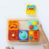 Kwadraty Sensoryczne z Przekładankami PlayTab Lat Brain Toys - obrazek 9