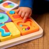 Kwadraty Sensoryczne z Przekładankami PlayTab Lat Brain Toys - obrazek 8