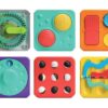 Kwadraty Sensoryczne z Przekładankami PlayTab Lat Brain Toys - obrazek 4