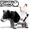 Krowa Układanka 3D. Eugy. Eko