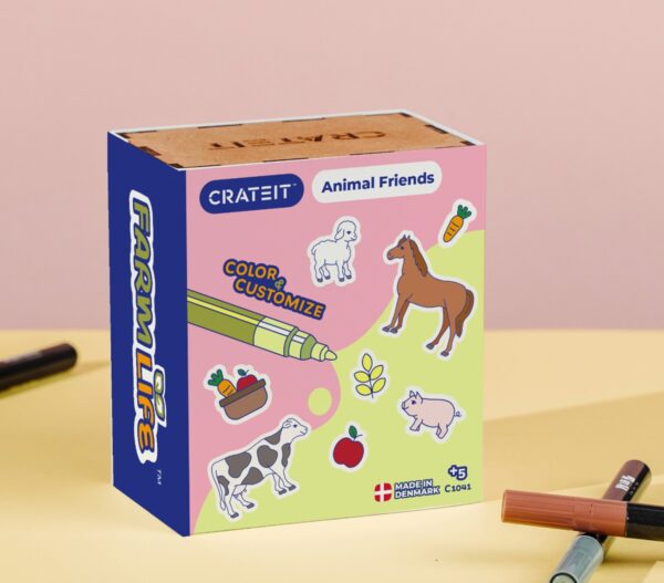 Figurki do kolorowania Animal Friends - CRATEIT The Farm