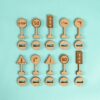Figurki do kolorowania Traffic & Road Signs (Znaki Drogowe) - CRATEIT Town - obrazek 3