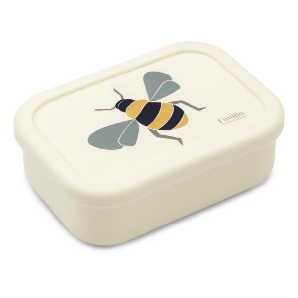 Lunchbox pojemnik silikonowy Honeybee 700 ml Vanilla Copenhagen - obrazek 2