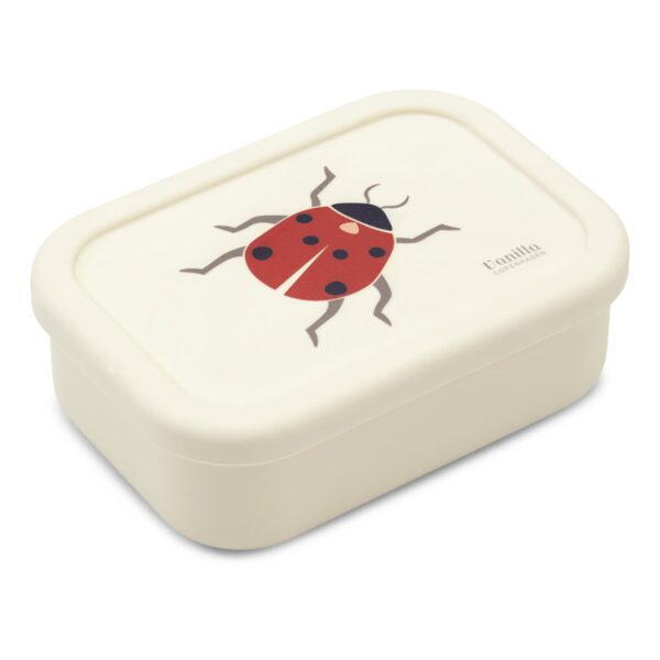 Lunchbox pojemnik silikonowy Ladybug 700 ml Vanilla Copenhagen - obrazek 2