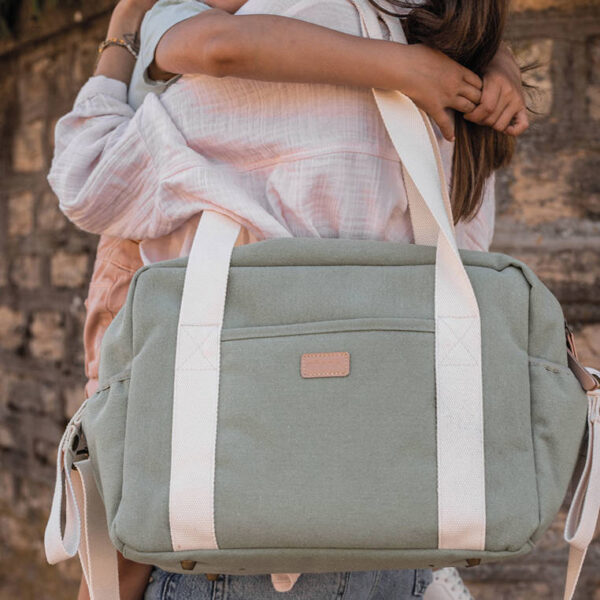 Torba dla mamy Paris Sage green Beaba - obrazek 11