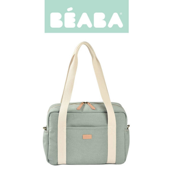Torba dla mamy Paris Sage green Beaba - obrazek 10