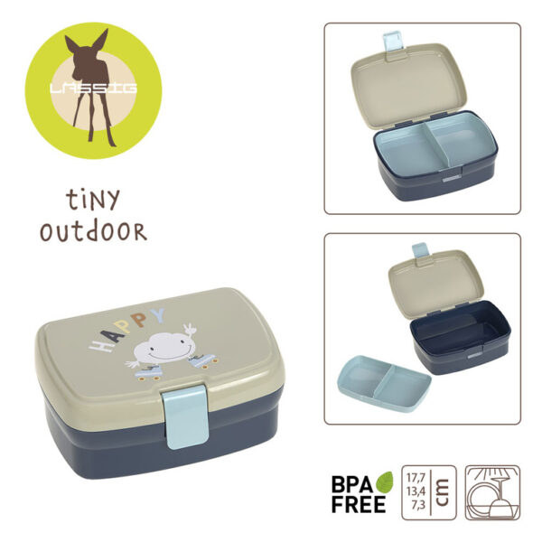 Lunchbox z wkładką Tiny Outdoor Cloud Lassig - obrazek 3