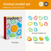 Foremki do ciastoliny Mideer - obrazek 2