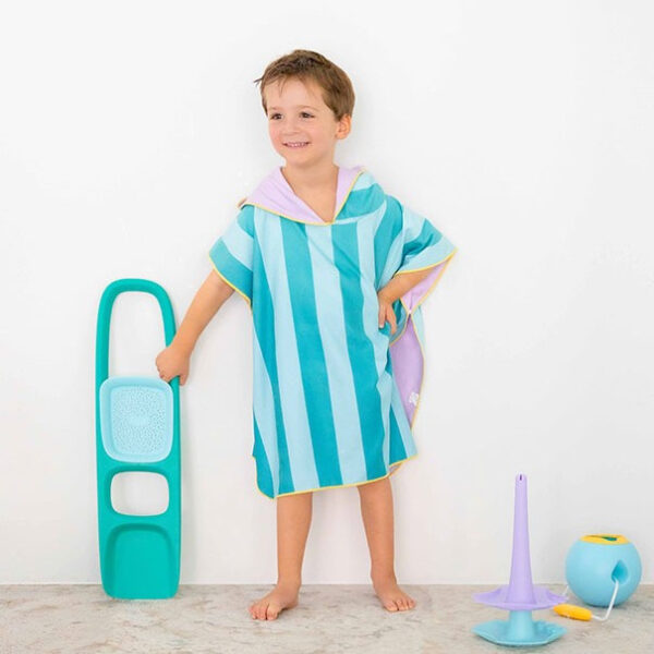 Dwustronne poncho kąpielowe dla dzieci Lagoon QUUT - obrazek 8