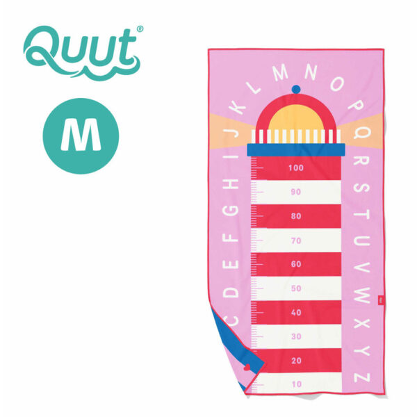 Dwustronny ręcznik plażowy PlayTowels M (140 x 70cm) Lighthouse Quut