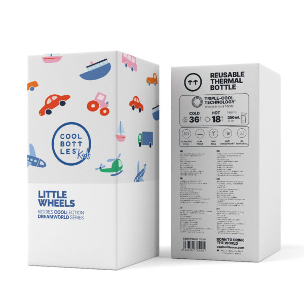 Butelka termiczna Kiddies 350 ml Woodland Buddies Cool Bottles - obrazek 4