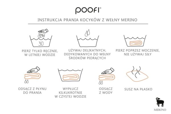 Zestaw merino Cozy kolor: beżowo-szary - obrazek 6