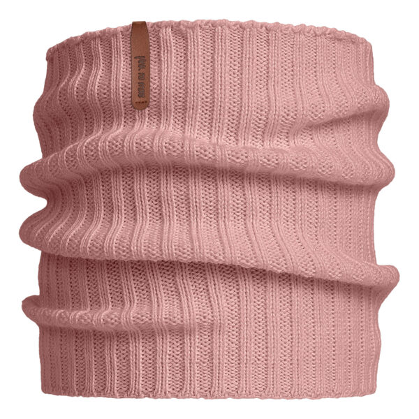 CZAPKA Z WEŁNY MERINO Dusty Pink - rozmiary Pink no More - obrazek 2