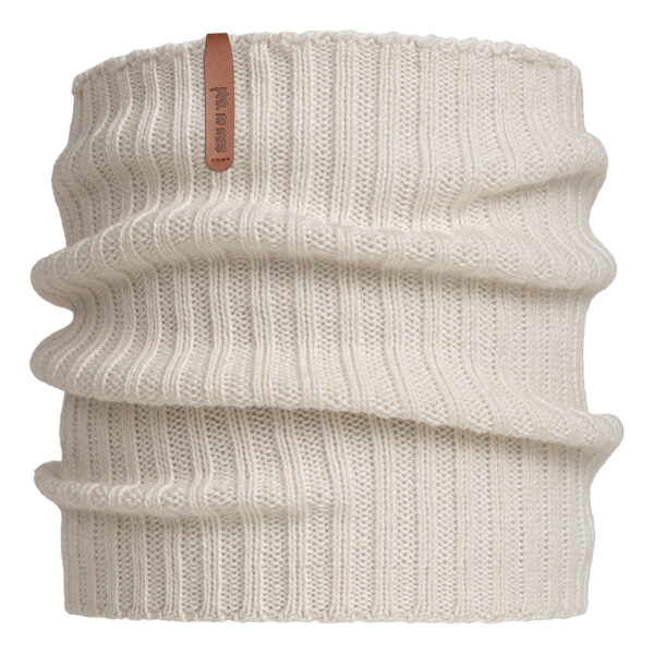KOMIN Z WEŁNY MERINO Latte Pink no More