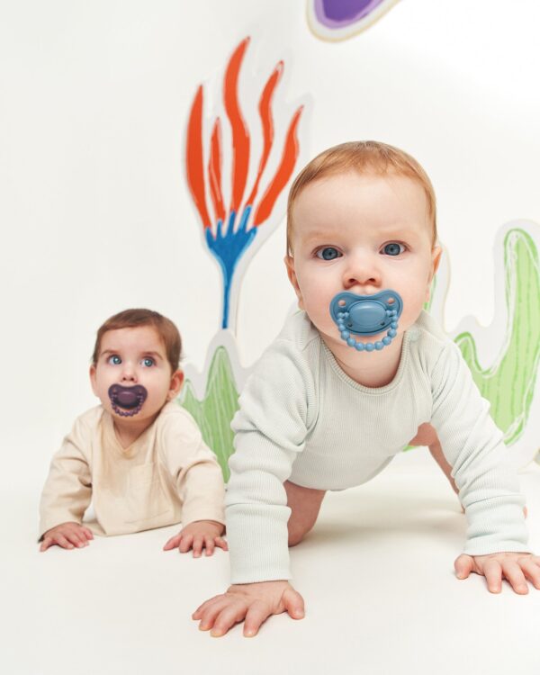 Smoczek pozycjonujący Cloudy Blue ROZMIARY LUU Kids - obrazek 3