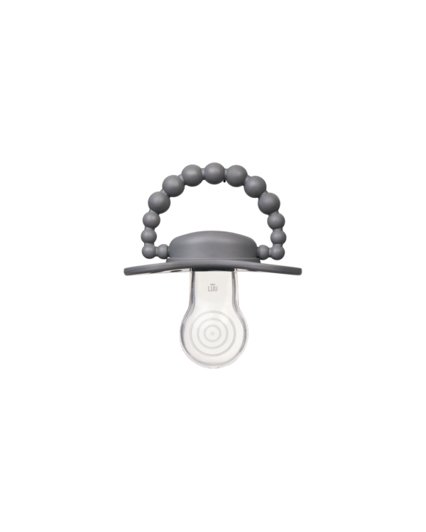 Smoczek pozycjonujący Lovely Gray ROZMIARY LUU Kids - obrazek 2