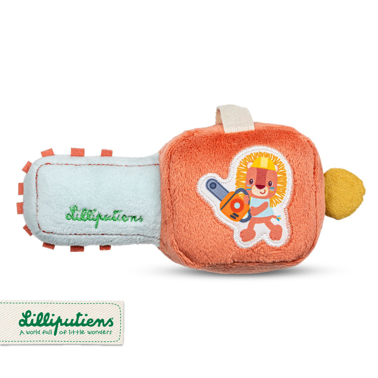 Grzechotka piła Lew Jack 3 m+ Lilliputiens