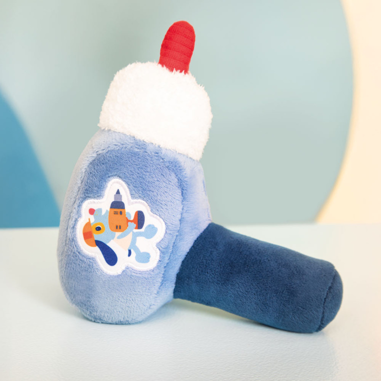 Grzechotka wiertarka Piesek Jules 3 m+ Lilliputiens - obrazek 5