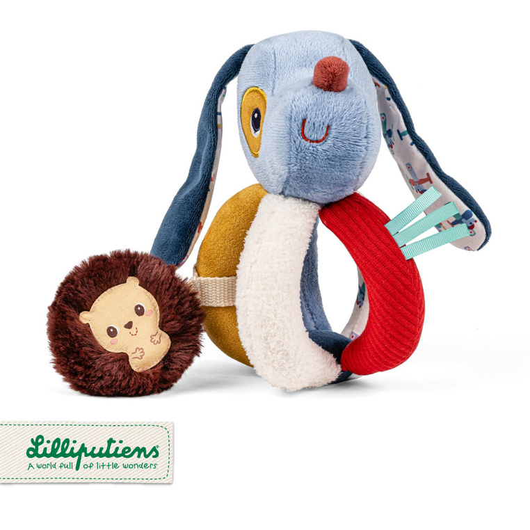 Grzechotka z uchwytami Piesek Jules 6 m+ Lilliputiens