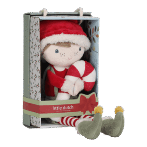 Chłopiec Jim laleczka 35cm X-MAS Little Dutch