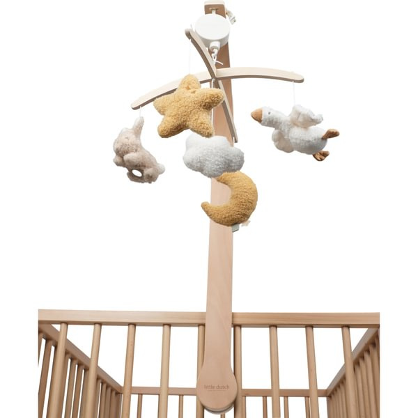 Drewniana karuzela do łóżeczka Newborn Naturals Little Dutch - obrazek 6