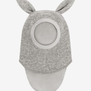 Kominiarka wełniana USZY KRÓLISIA Medium Grey Melange HUTTELiHUT