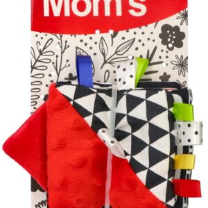 Czerwona książeczka sensoryczna MOM'S CARE