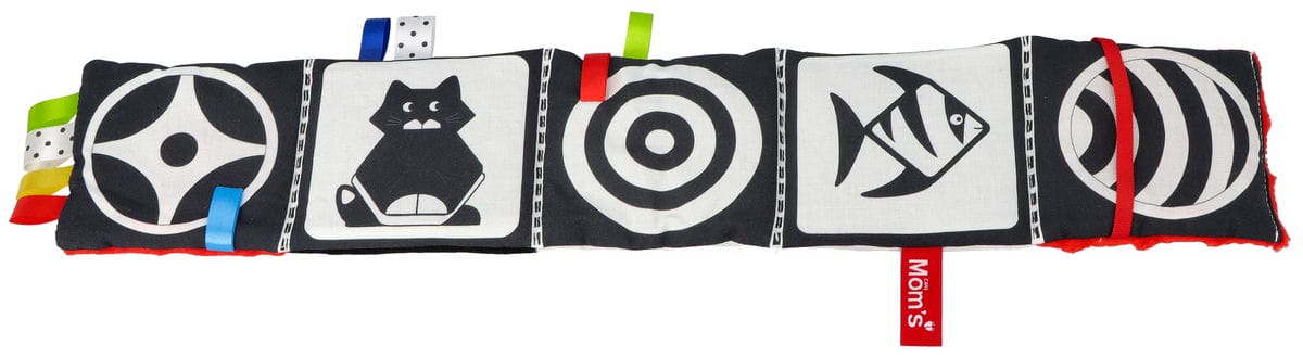 Czerwona książeczka sensoryczna MOM'S CARE - obrazek 6