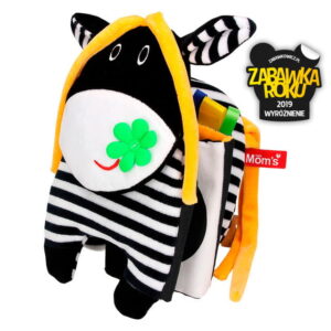 Króweczka książeczka sensoryczna osłona łóżeczka MOM'S CARE