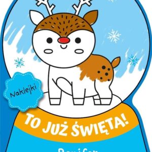 Kolorowanka To już Święta! Renifer na medal