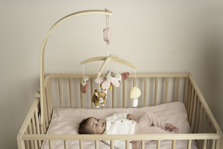 Karuzela do łóżeczka drewniana Fairy Garden Little Dutch - obrazek 5