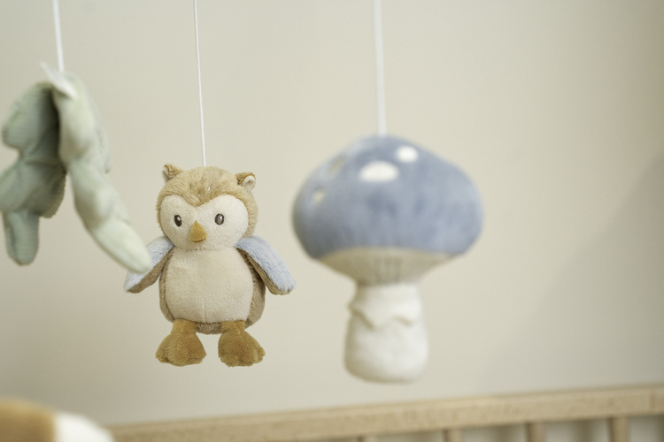 Karuzela do łóżeczka drewniana Forest Friends Little Dutch - obrazek 3