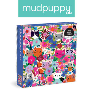 Puzzle rodzinne Kwitnące kotki 500 elementów 8+ Mudpuppy