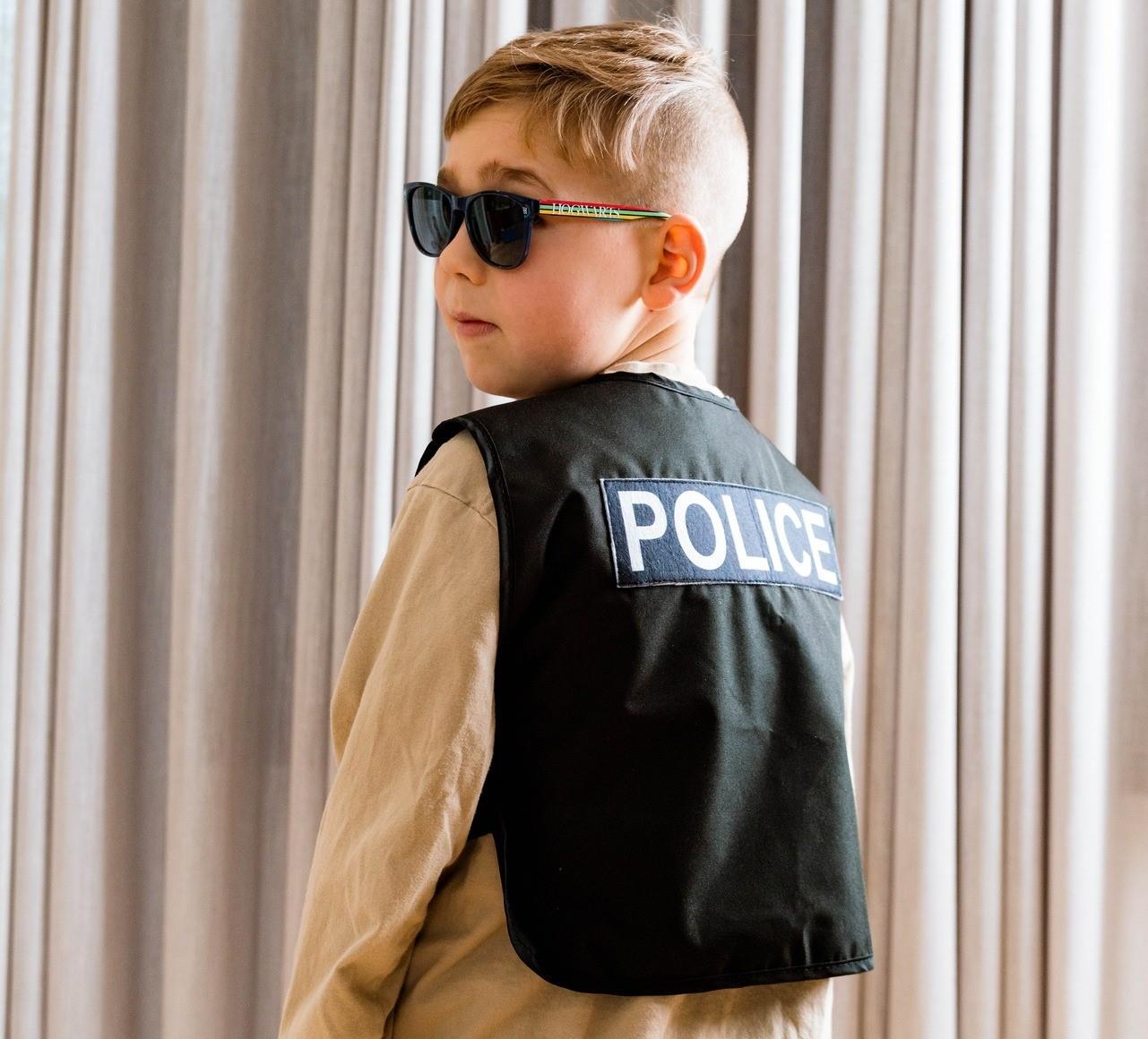 Drewniany zestaw MAŁY POLICJANT dla dzieci DANTOY - obrazek 2