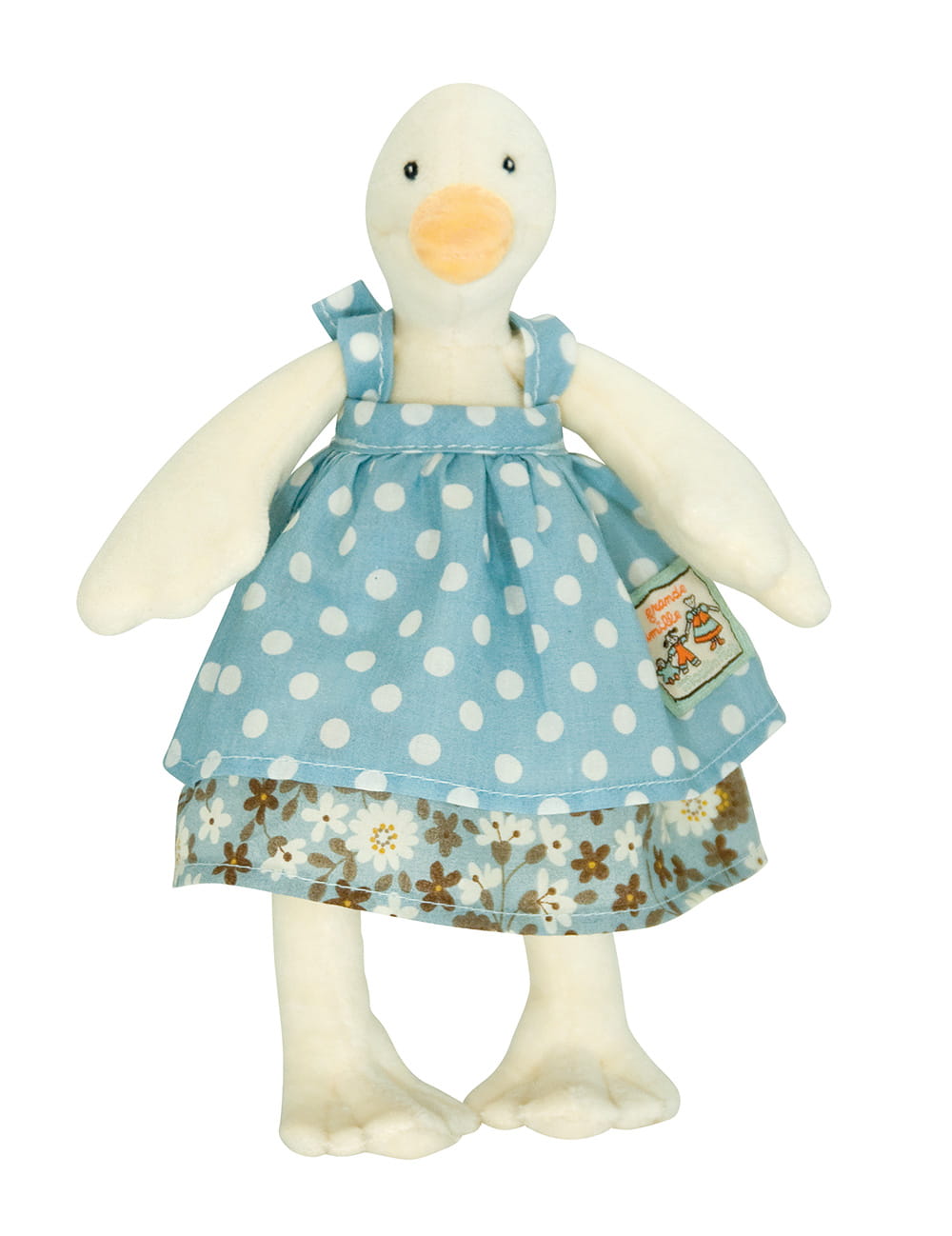 Materiałowa maskotka kaczka Jeanne 20cm Moulin Roty