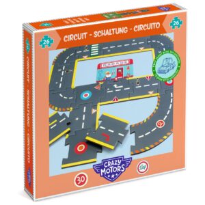Puzzle kartonowe ULICE CRAZY MOTORS