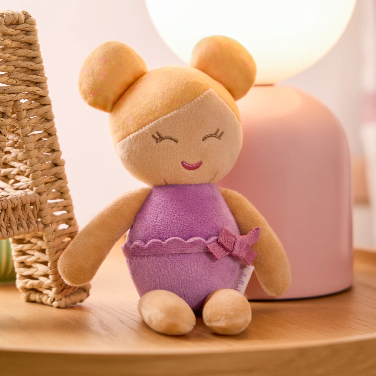 Laleczka przytulanka do KĄPIELI Mini Bath Doll Lulla Baby - obrazek 2