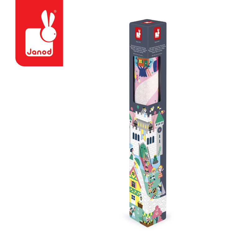 Mata do zabawy z drogą Zaczarowane królestwo Cross Roads 2+ Janod - obrazek 5