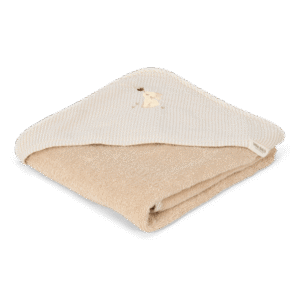 Bawełniany ręcznik z kapturem Baby Bunny 75 x 75 cm Little Dutch
