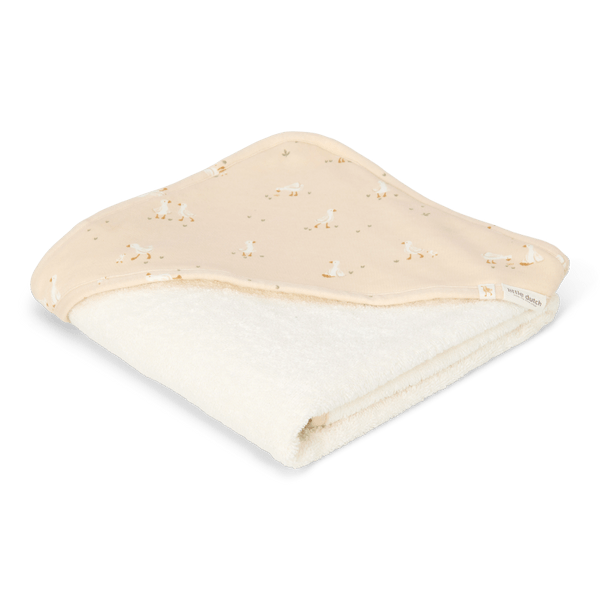 Bawełniany ręcznik z kapturem Little Goose 75 x 75 cm Little Dutch