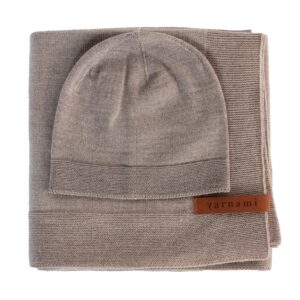 Zestaw merino Cozy kolor: delikatny brąz YARNAMI