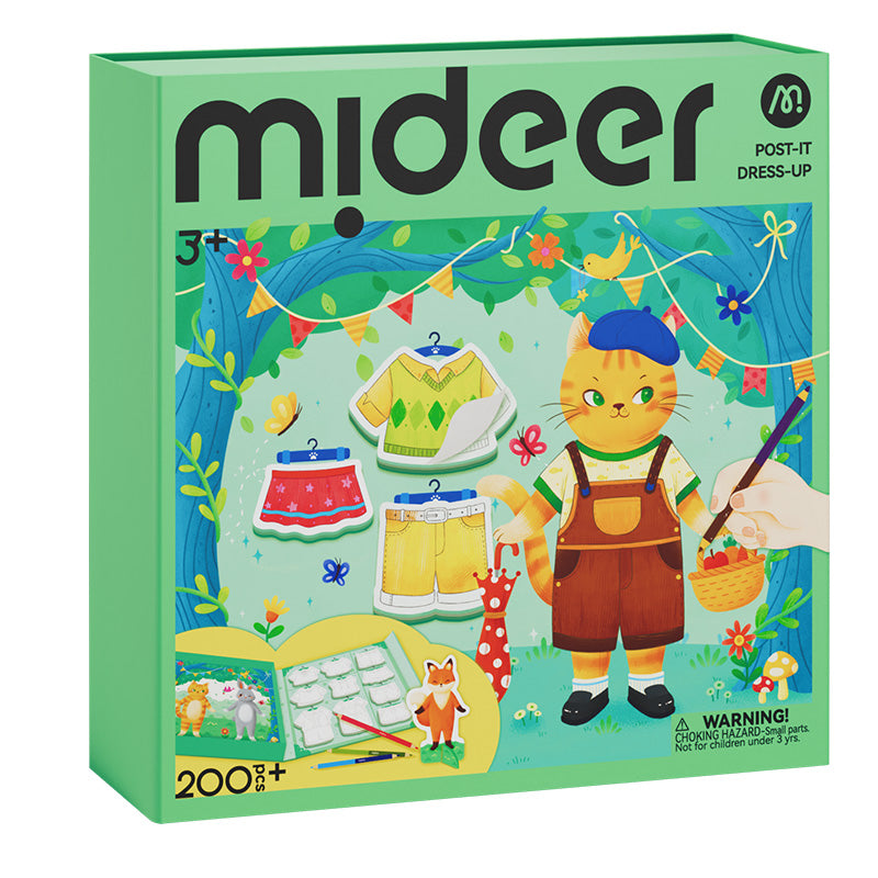 Kolorowanka i przebieranka 2w1 – Leśni znajomi MIDEER