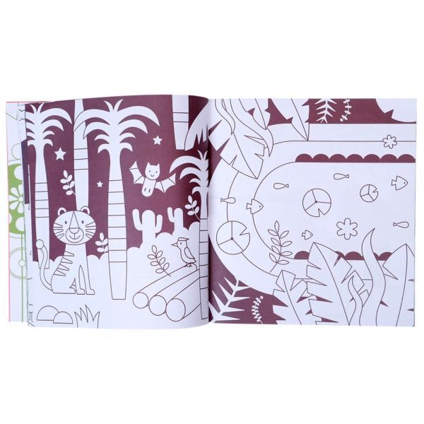 Kolorowanka – Impreza różowych bąbelków (80 kolorowanek) MIDEER - obrazek 3