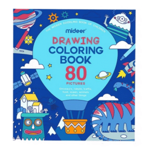 Kolorowanka  – Przygody niebieskiego balona (80 kolorowanek) MIDEER