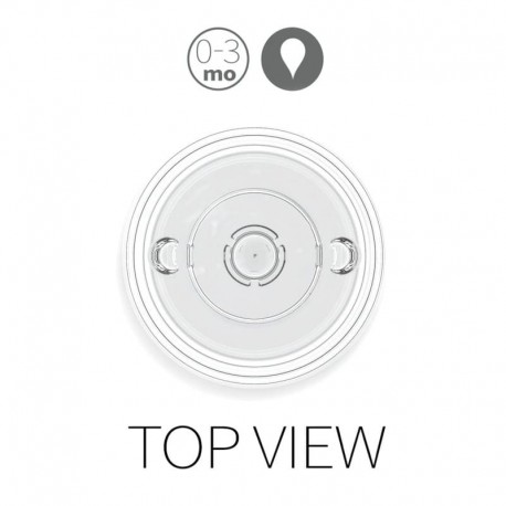 Smoczki antykolkowe silikonowe WYBIERZ SZYBKOŚĆ 2 PACK COMOTOMO - obrazek 3